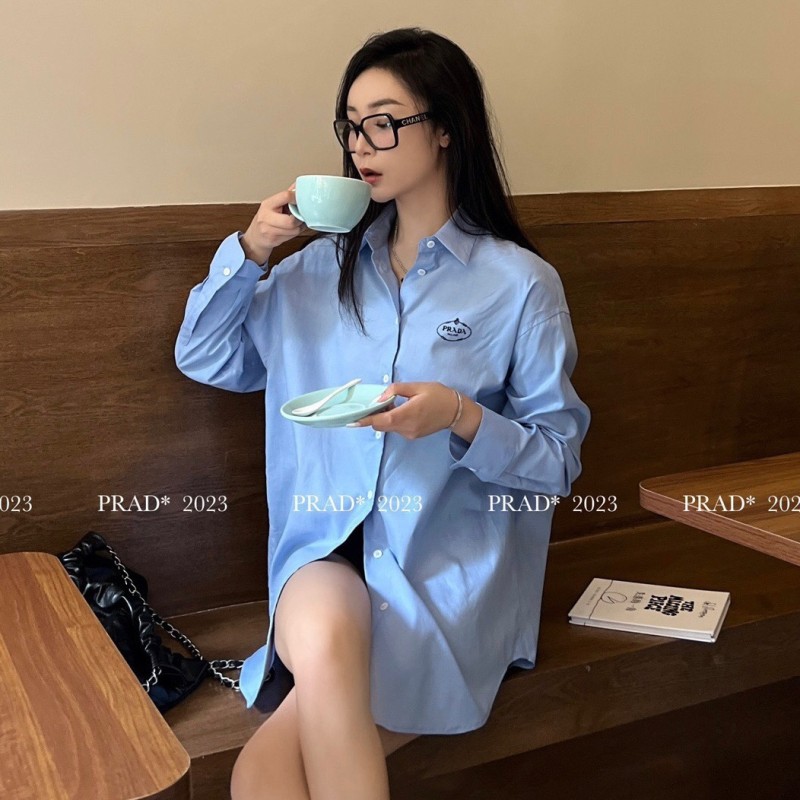 Prada Long Sleeves Blouse