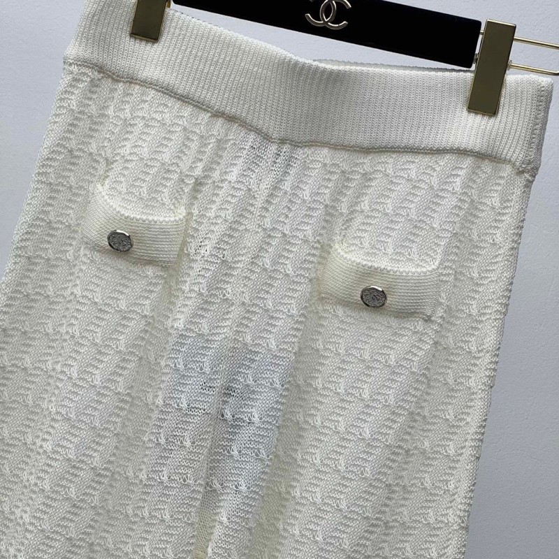 Chanel Knit Long Pant