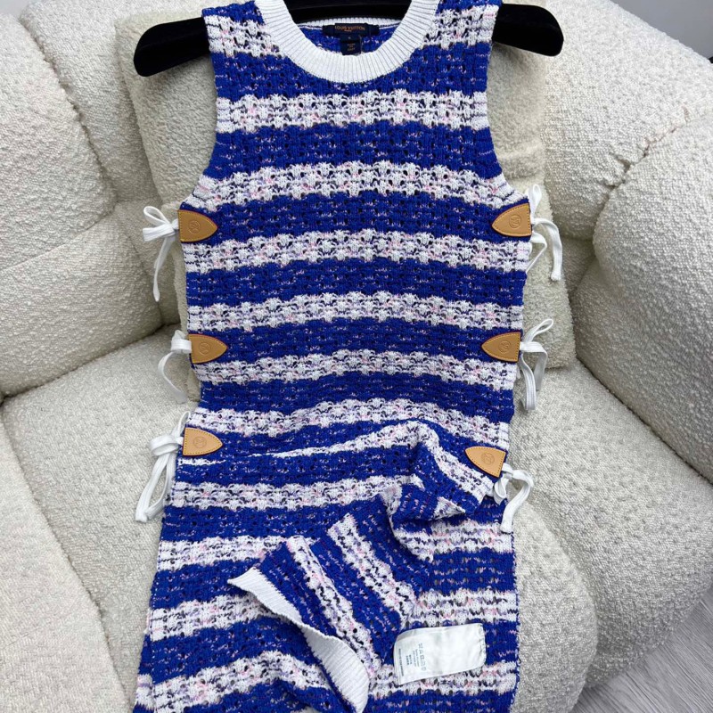 LV Knit Dress Set