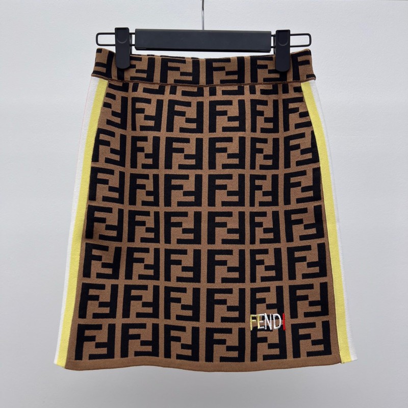 Fendi Tee & Skirt Set