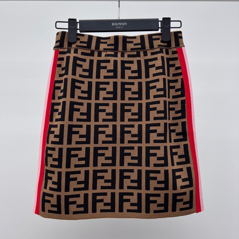 Fendi Tee & Skirt Set