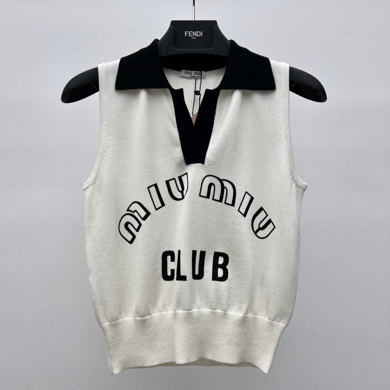 MiuMiu Sleeveless Tops