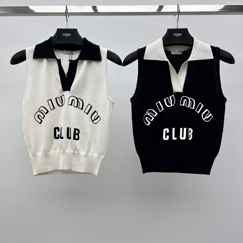 MiuMiu Sleeveless Tops