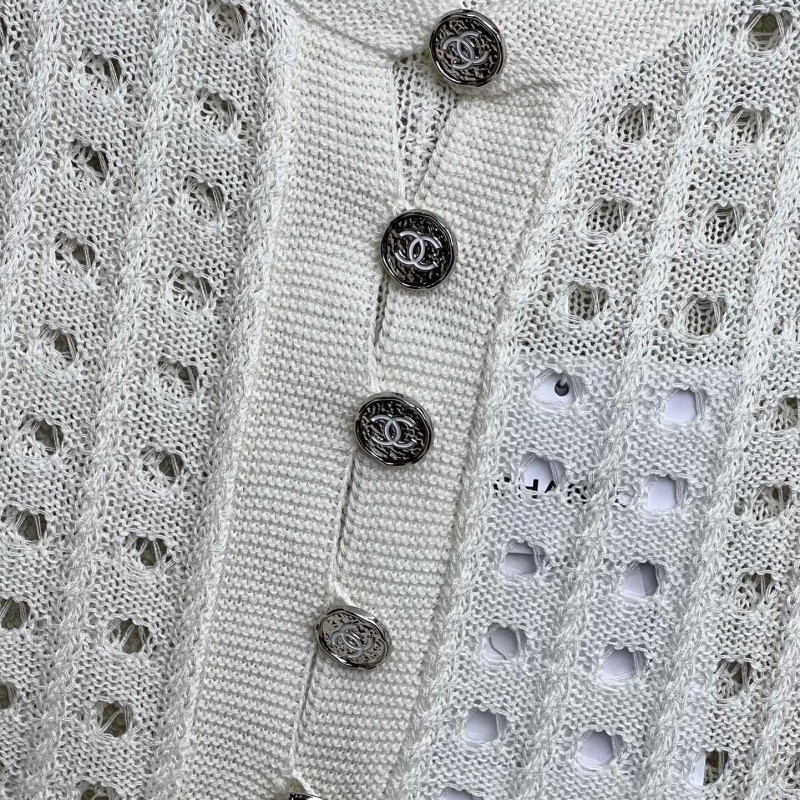 Chanel Knit Sleeveless Blouse