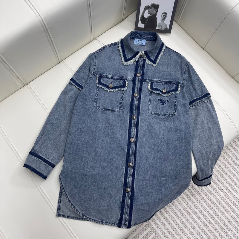 Prada Denim Shirts