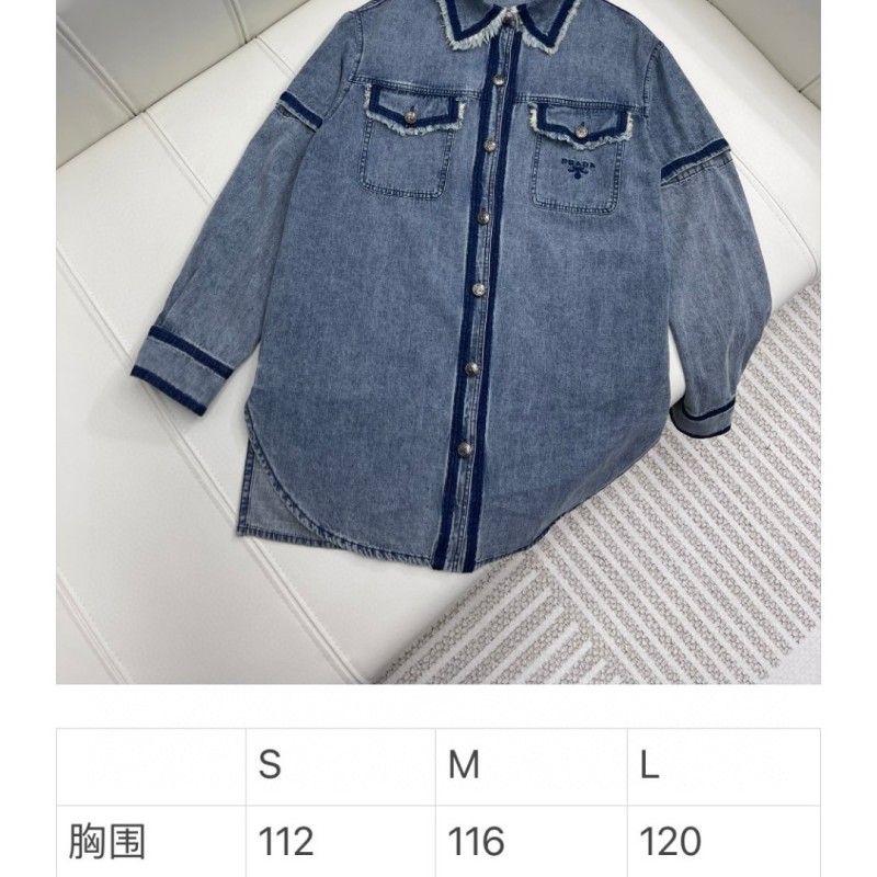 Prada Denim Shirts