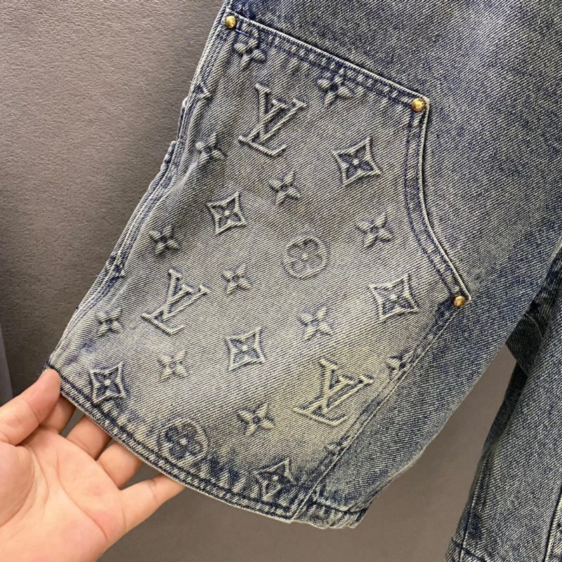 LV Unisex Denim Shorts