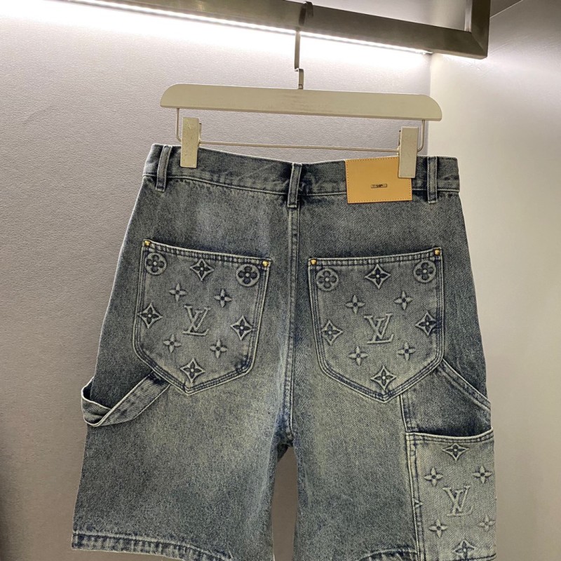 LV Unisex Denim Shorts