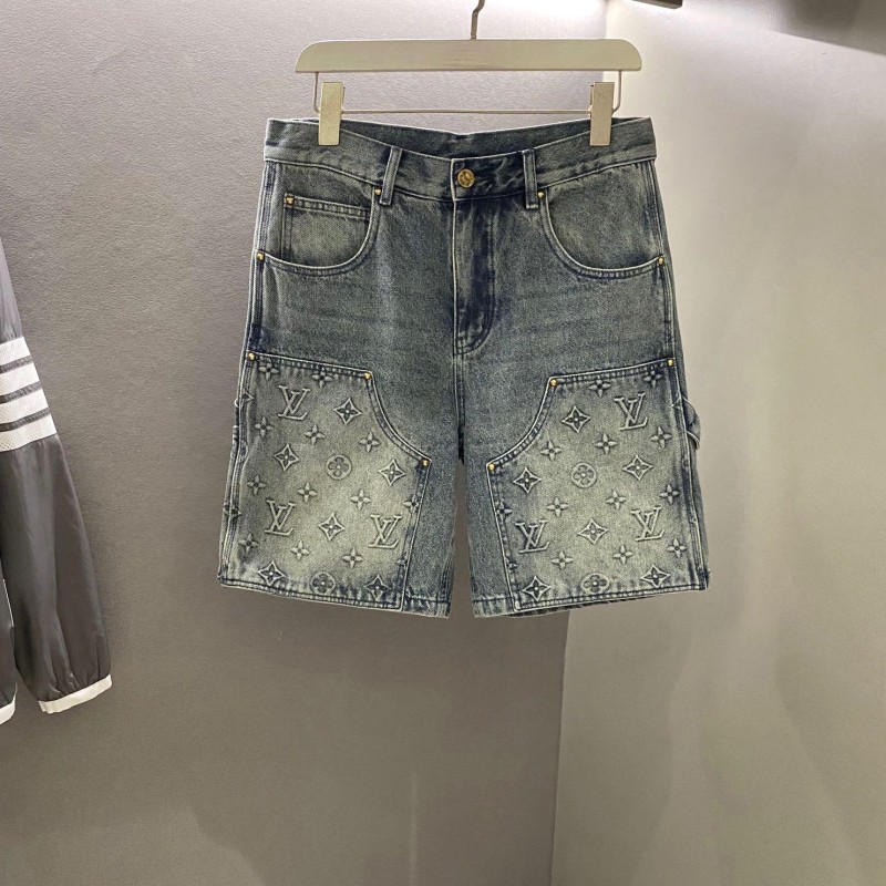 LV Unisex Denim Shorts