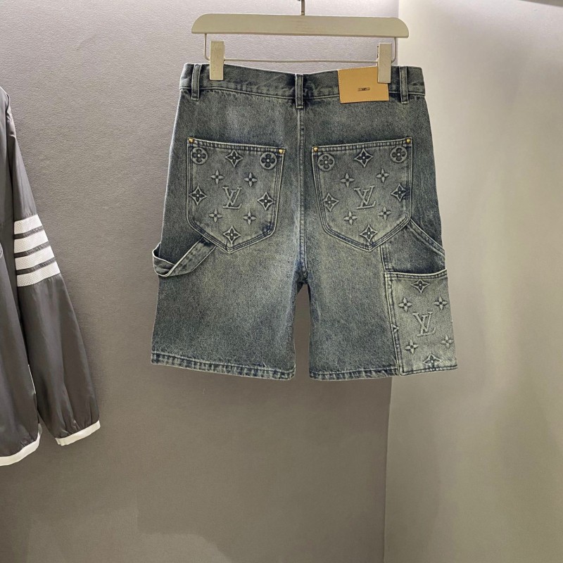 LV Unisex Denim Shorts