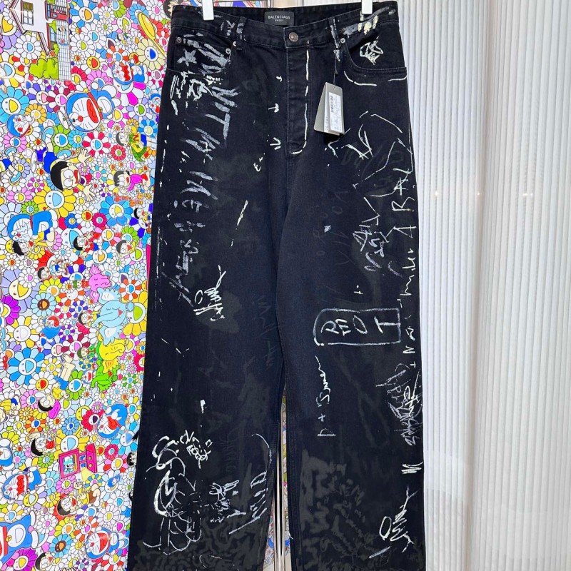 Balenciaga Unisex Jeans Long Pants