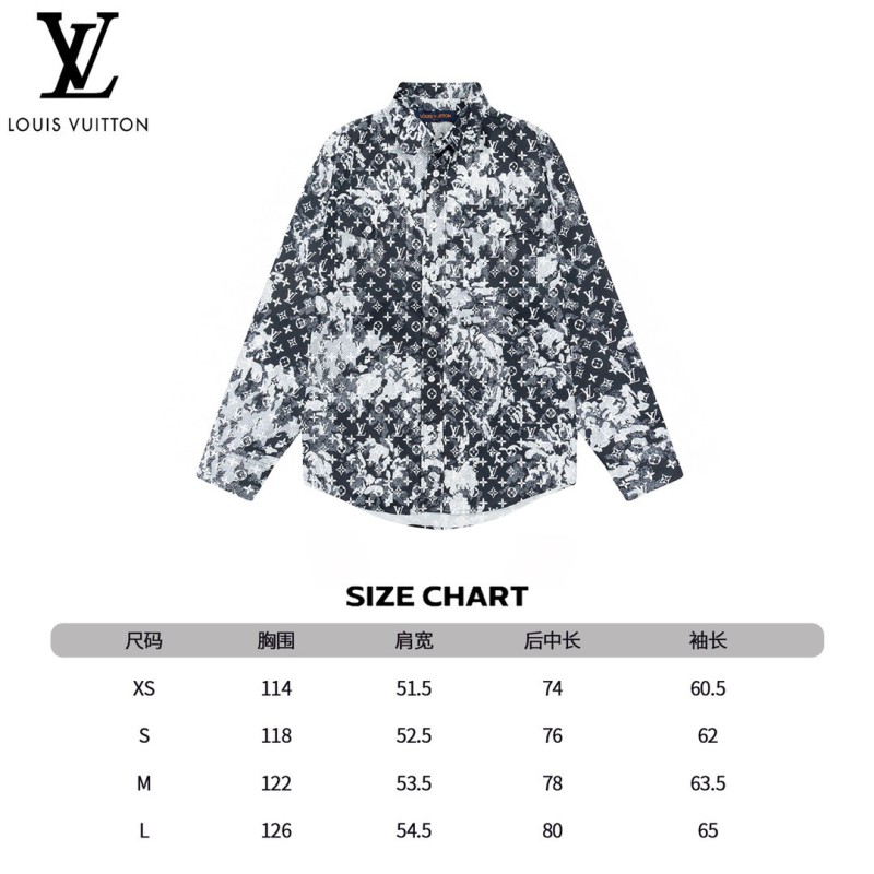 LV Unisex Long Sleeves Blouse