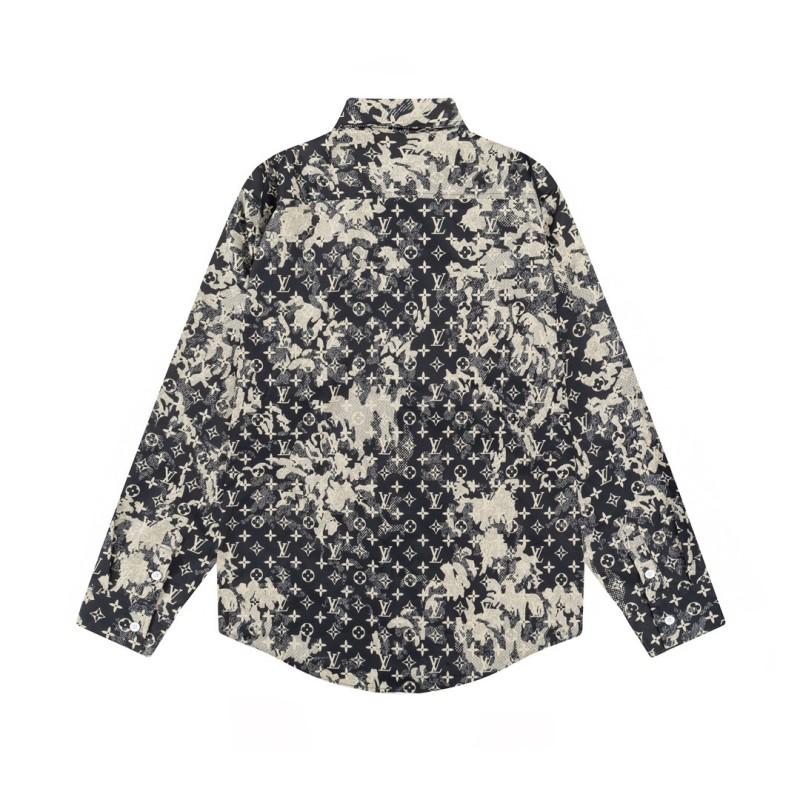 LV Unisex Long Sleeves Blouse