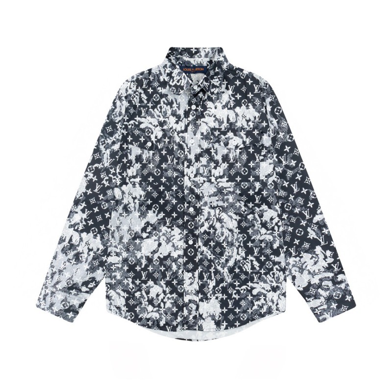 LV Unisex Long Sleeves Blouse