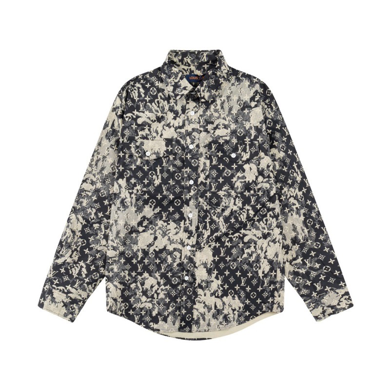 LV Unisex Long Sleeves Blouse