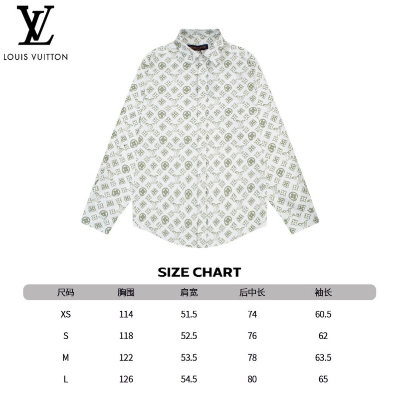 LV Unisex Long Sleeves Blouse