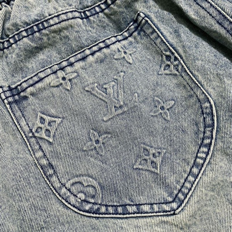 LV Jean Shorts