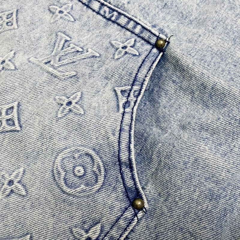 LV Jean Shorts