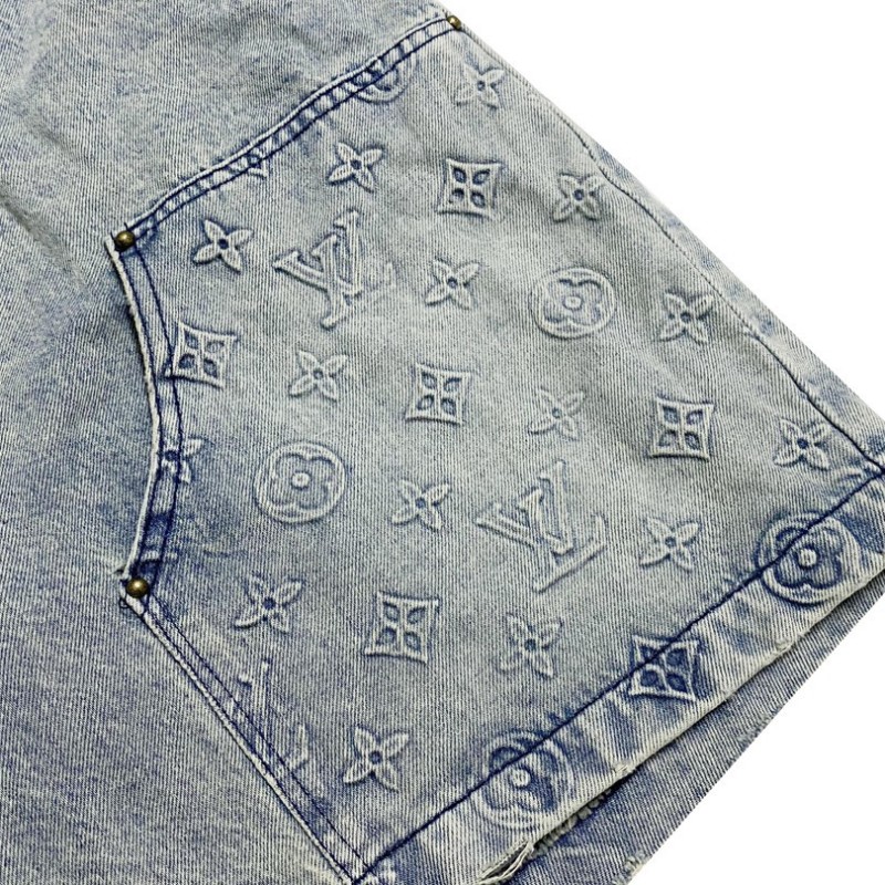 LV Jean Shorts