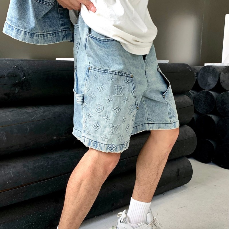 LV Jean Shorts