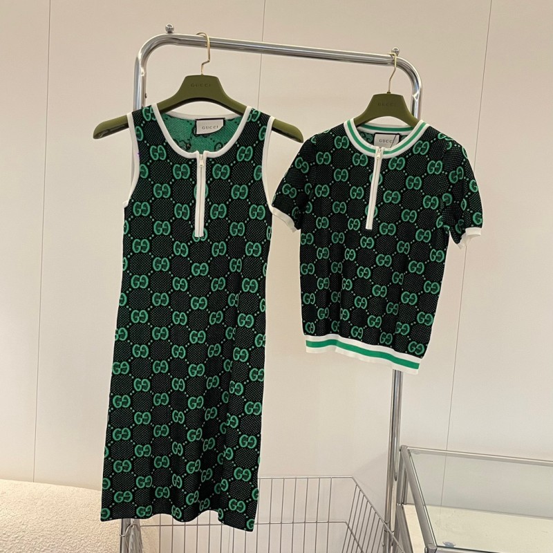 Gucci Tee & Skirt Dress