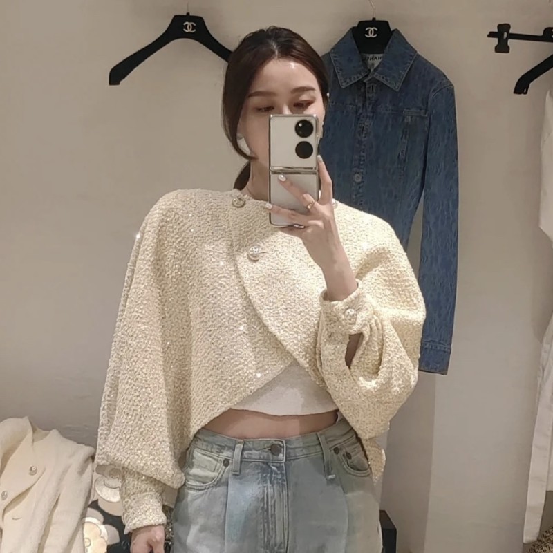 Chanel Shawl Top