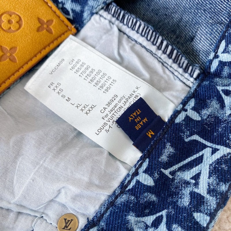 LV Unisex Denim Jacket 