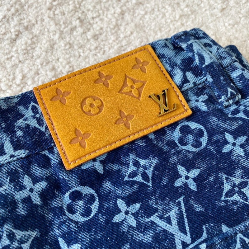 LV Unisex Denim Jacket 