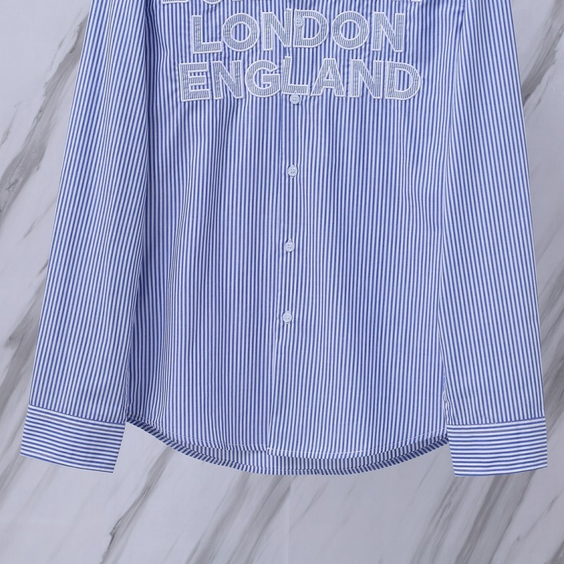 Burberry Unisex Long Sleeves Blouse