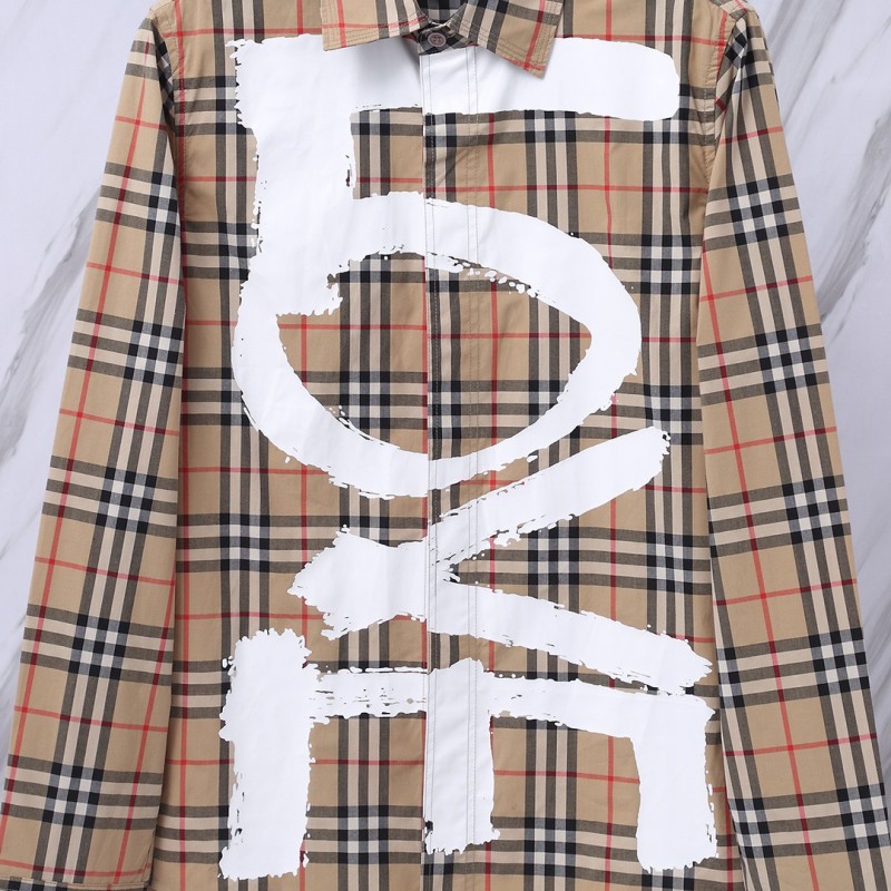 Burberry Unisex Long Sleeves Blouse