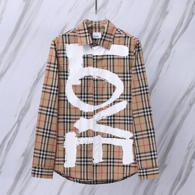 Burberry Unisex Long Sleeves Blouse