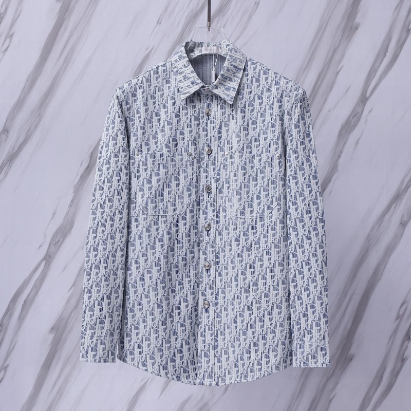 Dior Unisex Long Sleeves Blouse