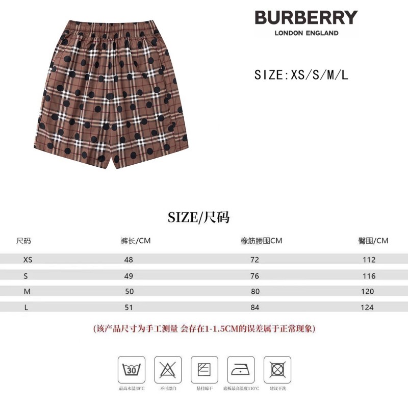 Burberry Blouse & Shorts 