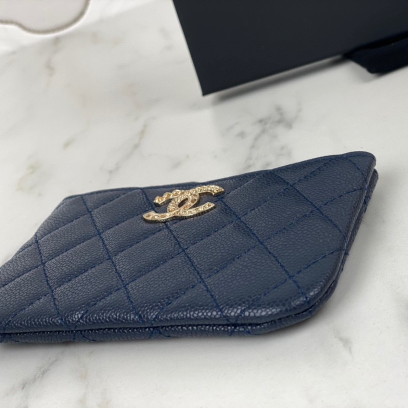 Chanel 22k Zip Wallet