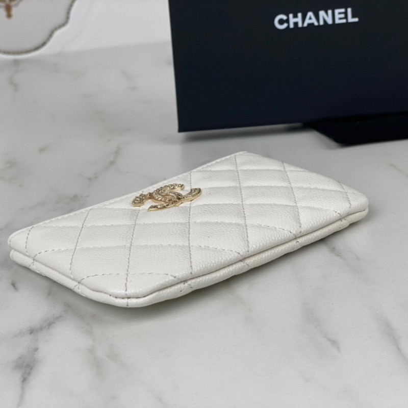 Chanel 22k Zip Wallet