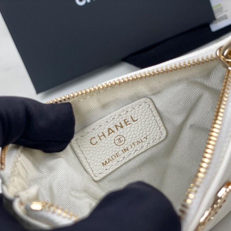 Chanel 22k Zip Wallet