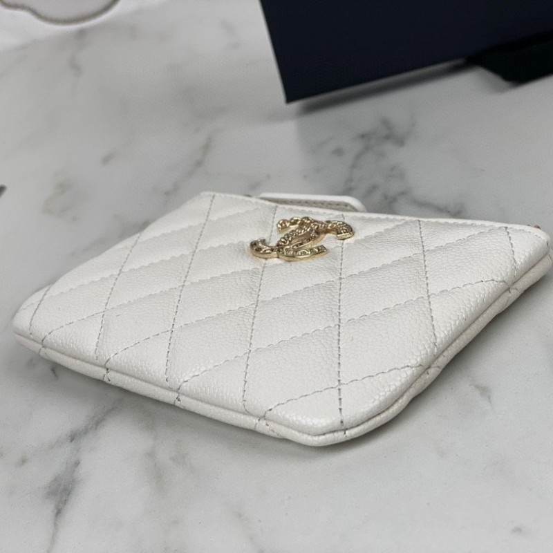 Chanel 22k Zip Wallet