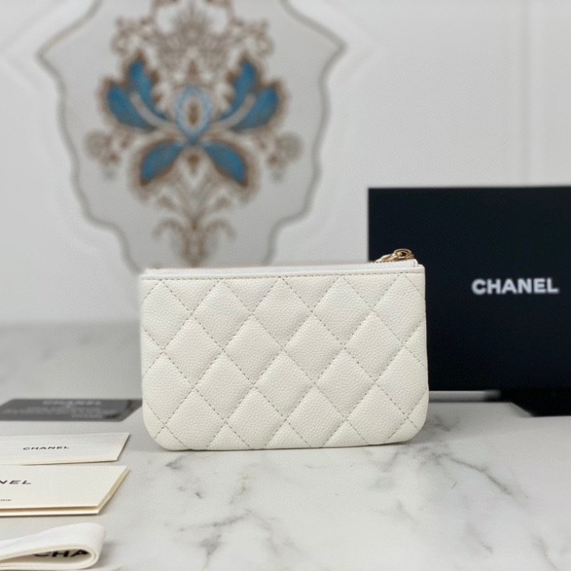 Chanel 22k Zip Wallet