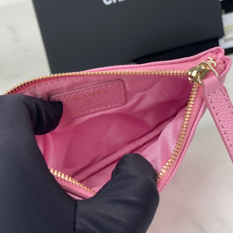 Chanel 22k Zip Wallet