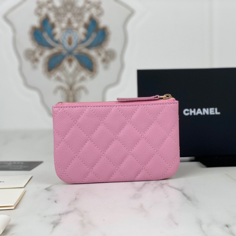 Chanel 22k Zip Wallet