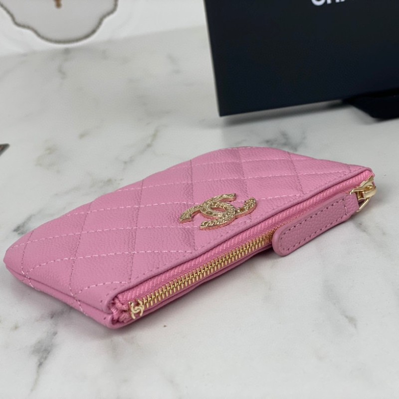 Chanel 22k Zip Wallet