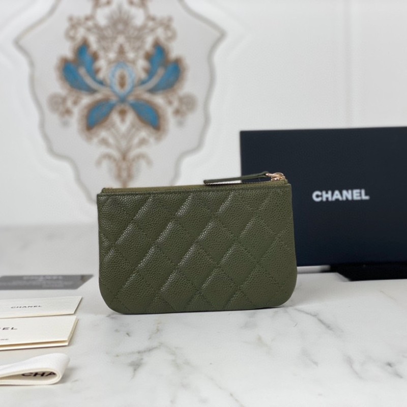 Chanel 22k Zip Wallet