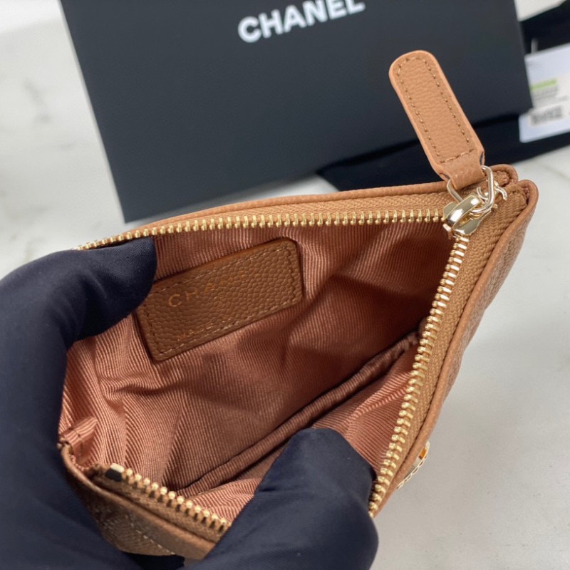 Chanel 22k Zip Wallet