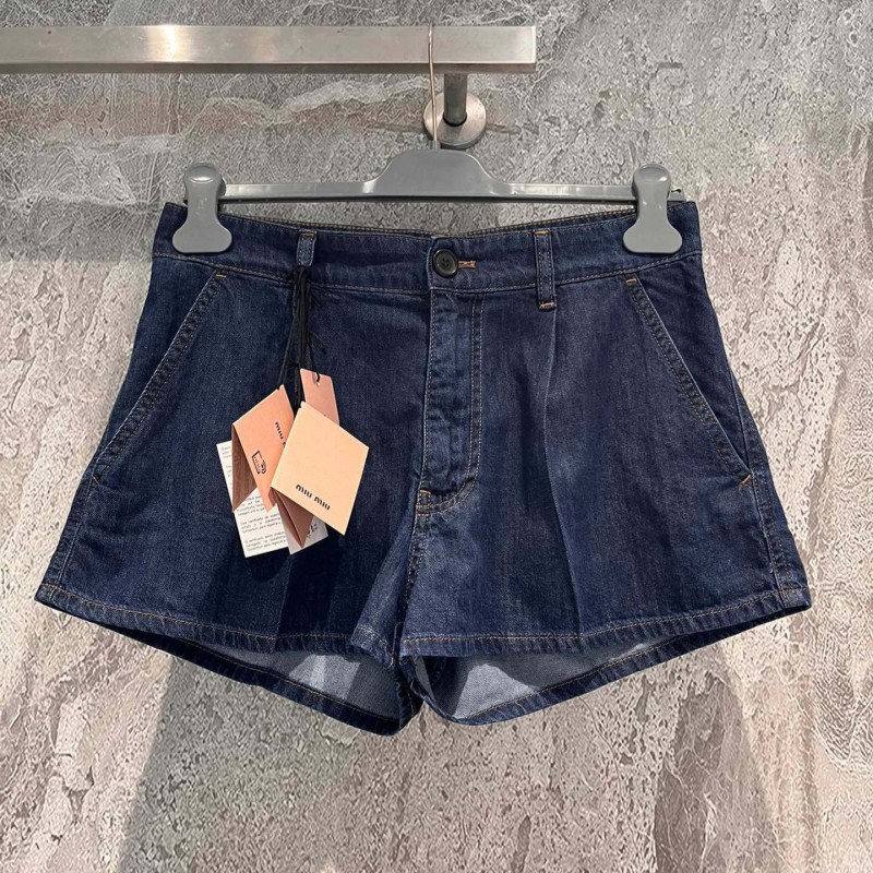 MiuMiu Denim Shorts