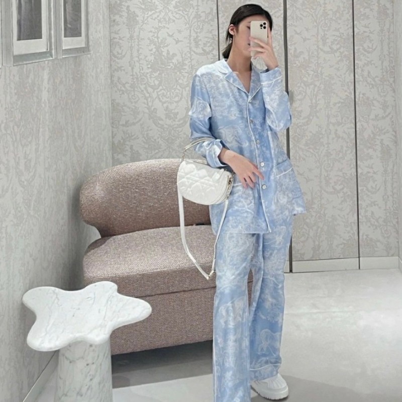 Dior Silk Pajamas