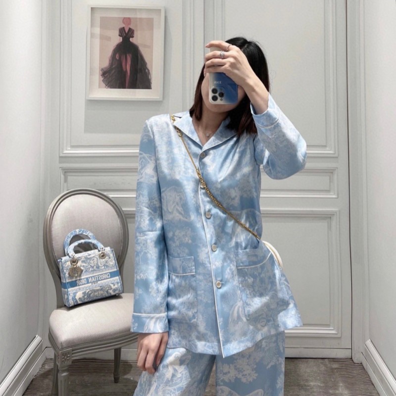 Dior Silk Pajamas