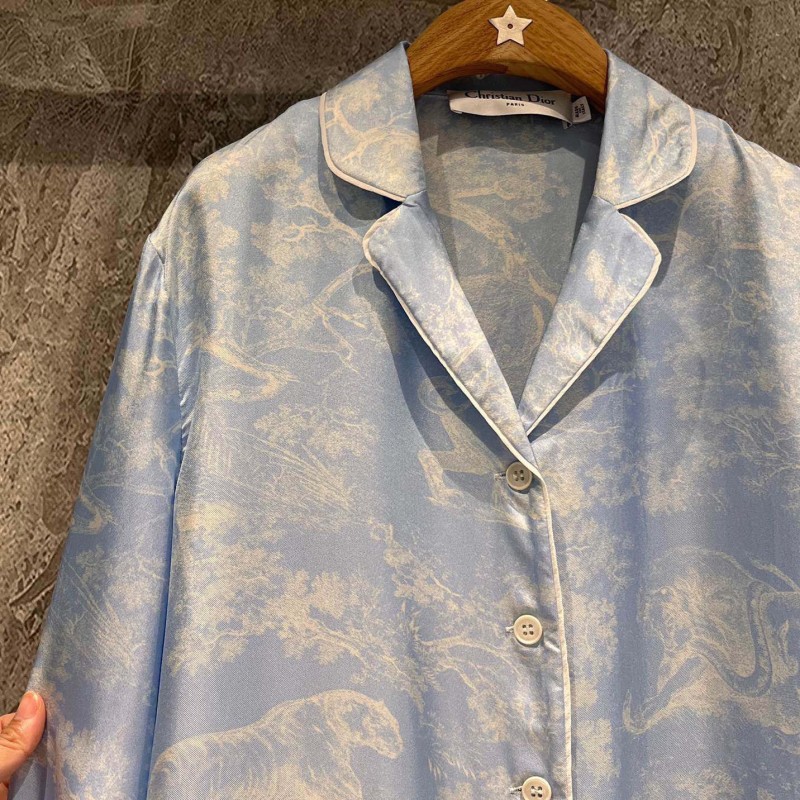 Dior Silk Pajamas