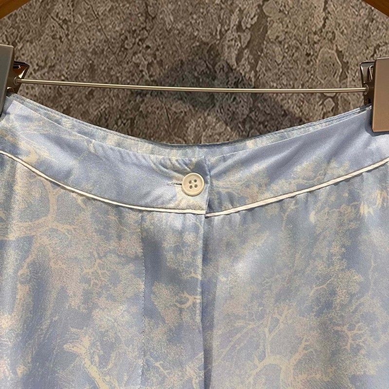 Dior Silk Pajamas