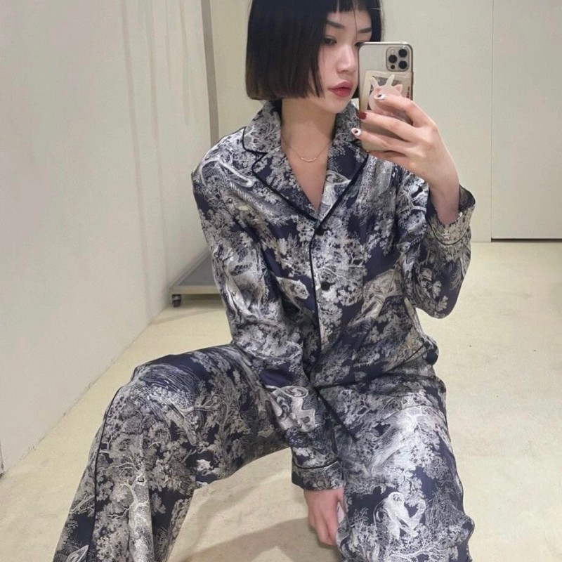 Dior Silk Pajamas