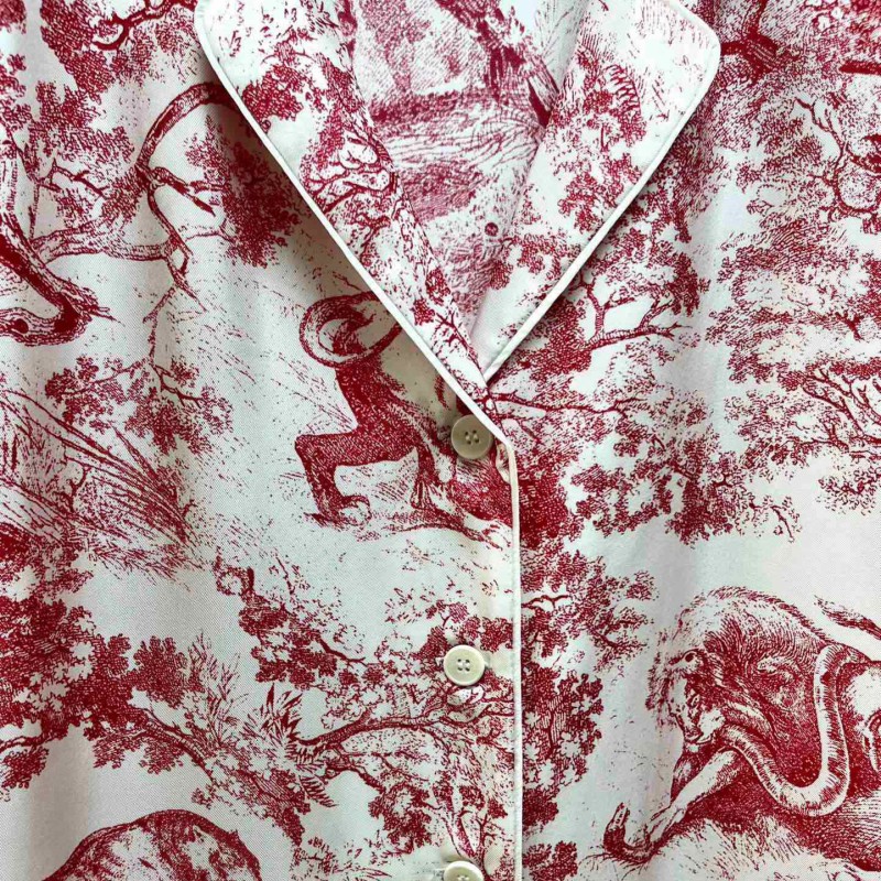 Dior Silk Pajamas